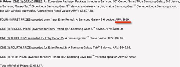 Цены на Samsung Galaxy S6 6 в России