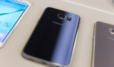 Черный Samsung Galaxy S6 Edge: задняя панель