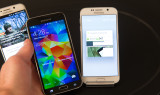 Черный и белый Samsung Galaxy S6