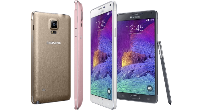 Note 4 немного больше, но Galaxy S6 немного лучше. / © Samsung