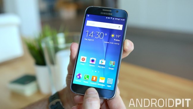 Как сделать скриншот на Samsung Galaxy S6 с помощью аппаратных кнопок